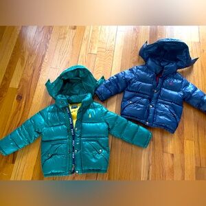 2 Ralph Lauren Puffer Jackets - Size 3T (Toddler Boy) - Bundle